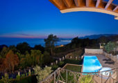 Luxury villa with pool and sea view Budva